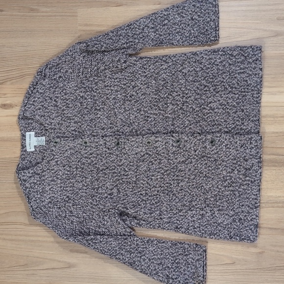 Alfred Dunner Lavender Wool Blend Cardigan - Picture 1 of 7